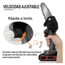 Motosierra Portátil Recargable MegaForce™ [2 BATERÍAS DE 48V]