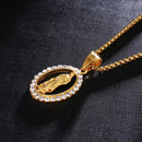 Compre 1 Lleve 2 - Collar Vírgen Maria con Cristales [OFERTA DE SEMANA SANTA]