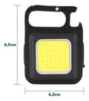 Mini Llavero Linterna Led 4 en 1 - TitanioPro - Vinolli