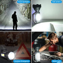 Linterna Recargable con Luz Solar de Alta Potência - Vinolli