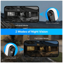 Camara De Seguridad Wifi Recargable 3mp - Vinolli