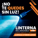 Linterna Táctica TitanioPro™ USB - Vinolli