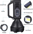 Linterna Recargable con Luz Solar de Alta Potência - Vinolli